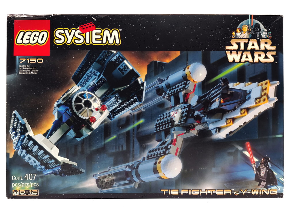 Lego Star Wars Tie Fighter & Y-Wing #7150 (1999)