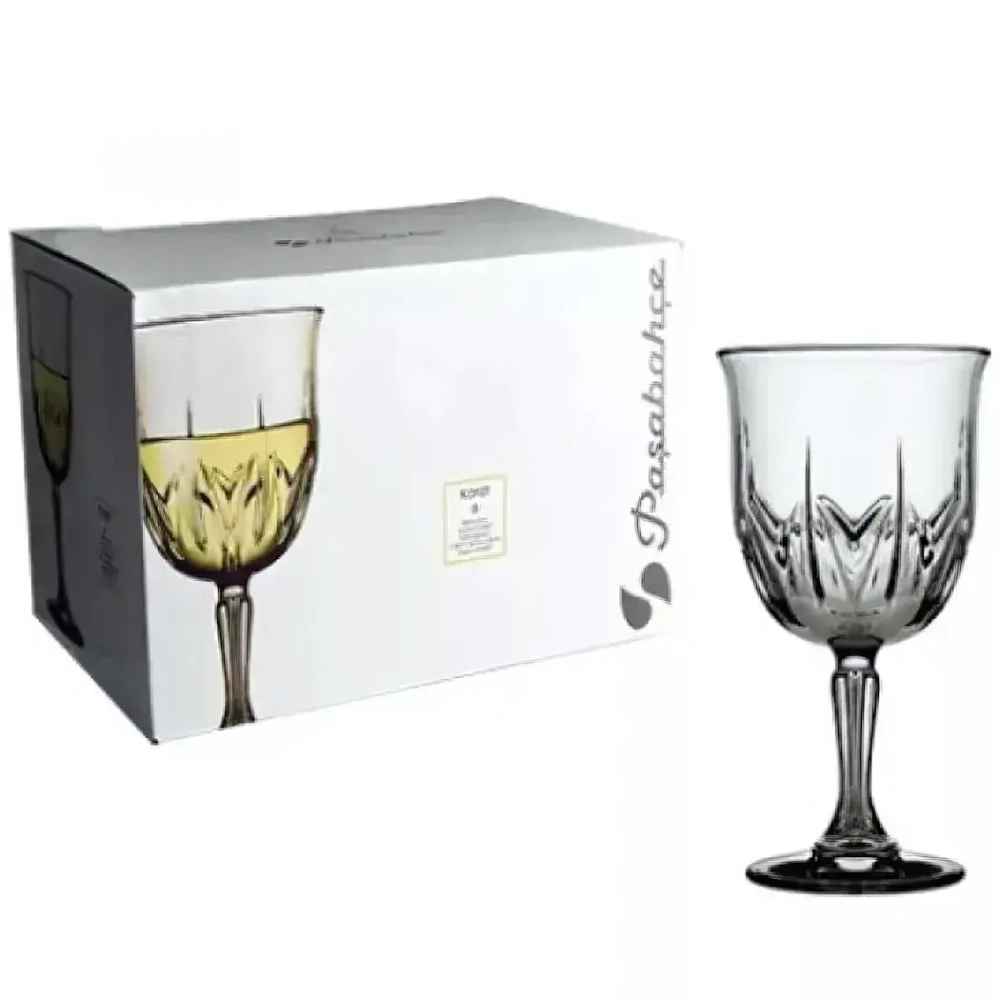 Набор бокалов для вина 270мл 6шт «Карат» 440147B