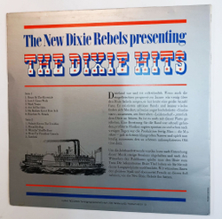 Винтажная виниловая пластинка LP The New Dixie Rebels The Dixie Hits (Germany 1983)