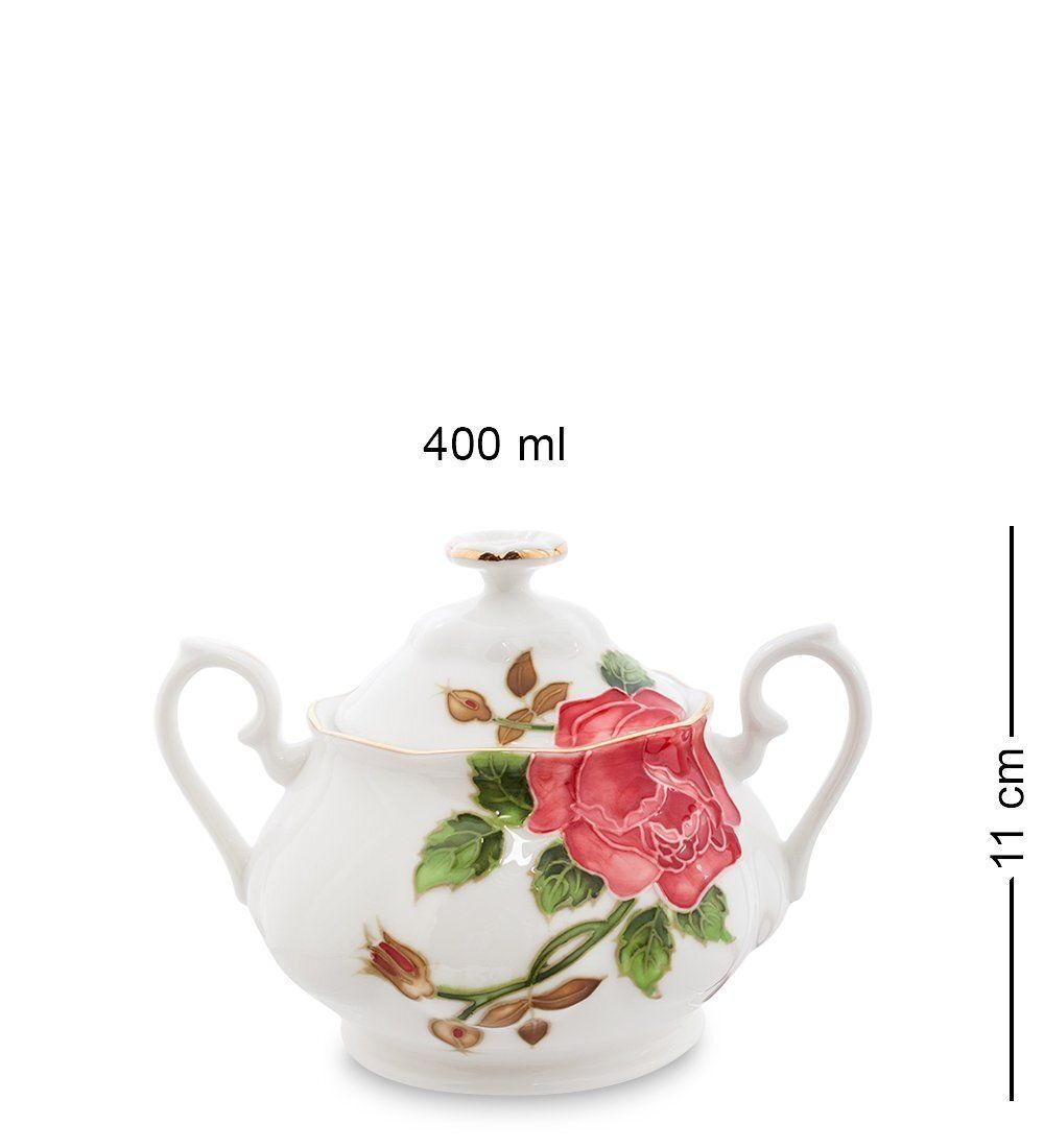 Pavone JS-13 Чайный сервиз на 6 персон «Золотая Роза Рафаэлло»