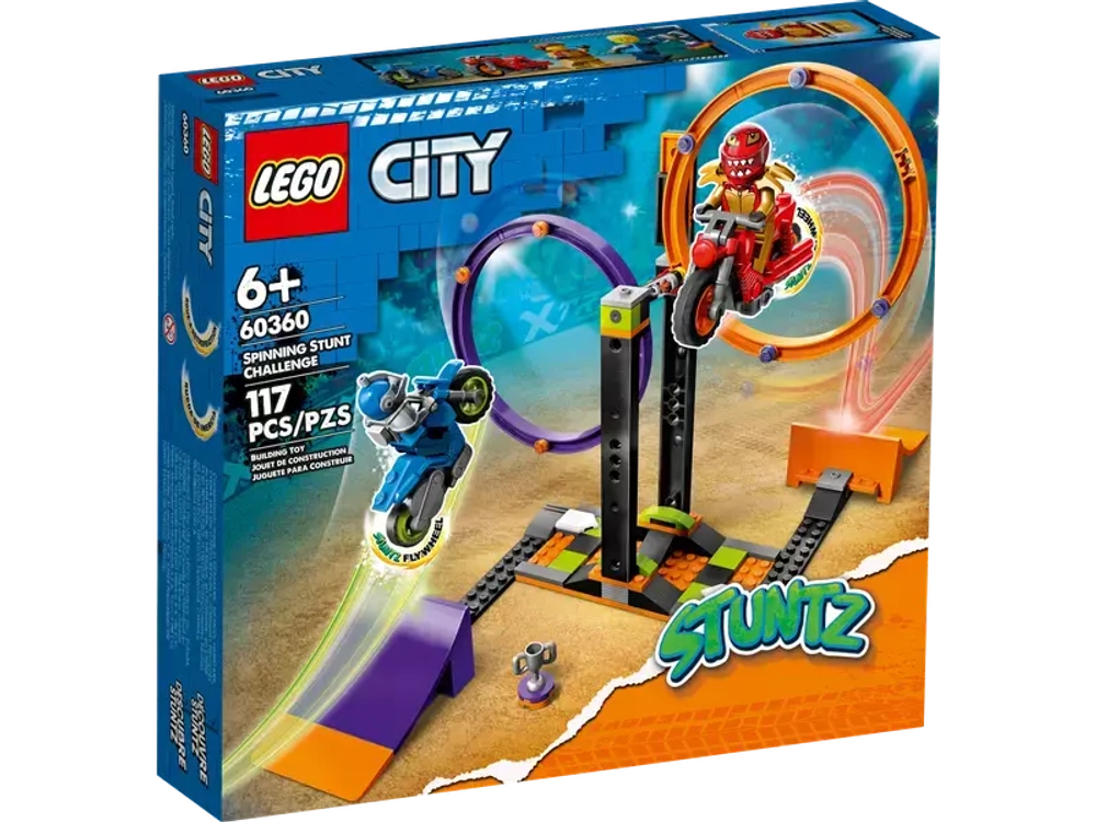 (Бронь) LEGO® 60360 Spinning Stunt Challenge
