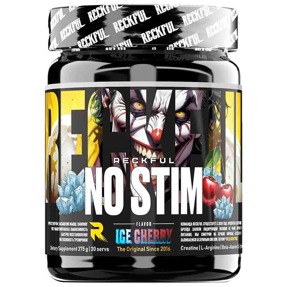 RECKFUL NO-STIM Pre-workout (375 гр.)