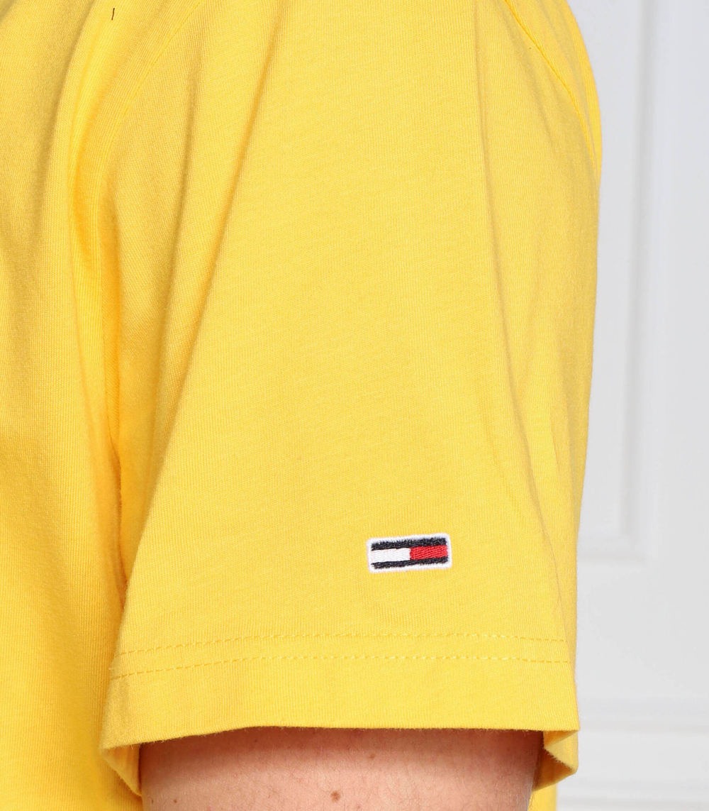 футболка Tommy Jeans - желтый(DM0DM15673)