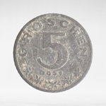 Austria, 5 Groschen, 1951, F