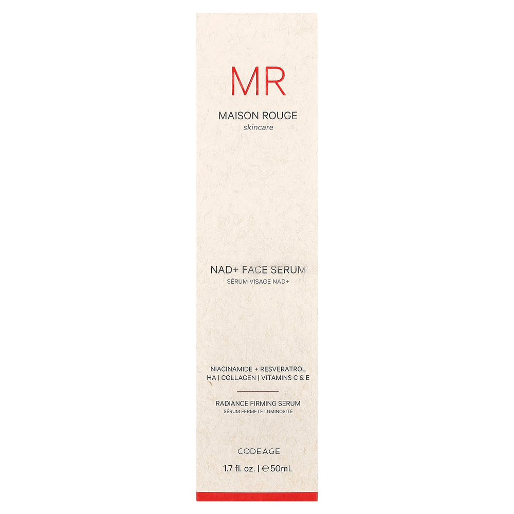 Codeage, Maison Red Skincare, сыворотка для лица с НАД+, 50 мл (1,7 жидк. унции)
