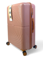 Большой чемодан Bon-Voyage PP Wave, Пудровый, L
