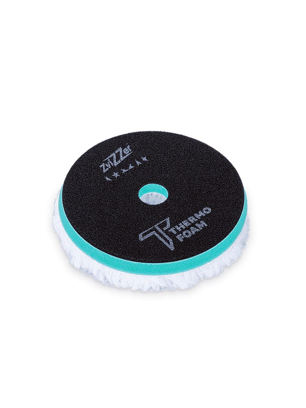 ZviZZer 140/20/125 THERMO MICROFIBER - Микрофибровый круг на твердом Thermo поролоне 1шт
