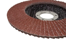Круг лепестковый торцевой 115х22мм P100 RockForce##Rock FORCE RF-FD4100M