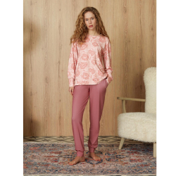 Женская пижама розовая Doreanse 4134