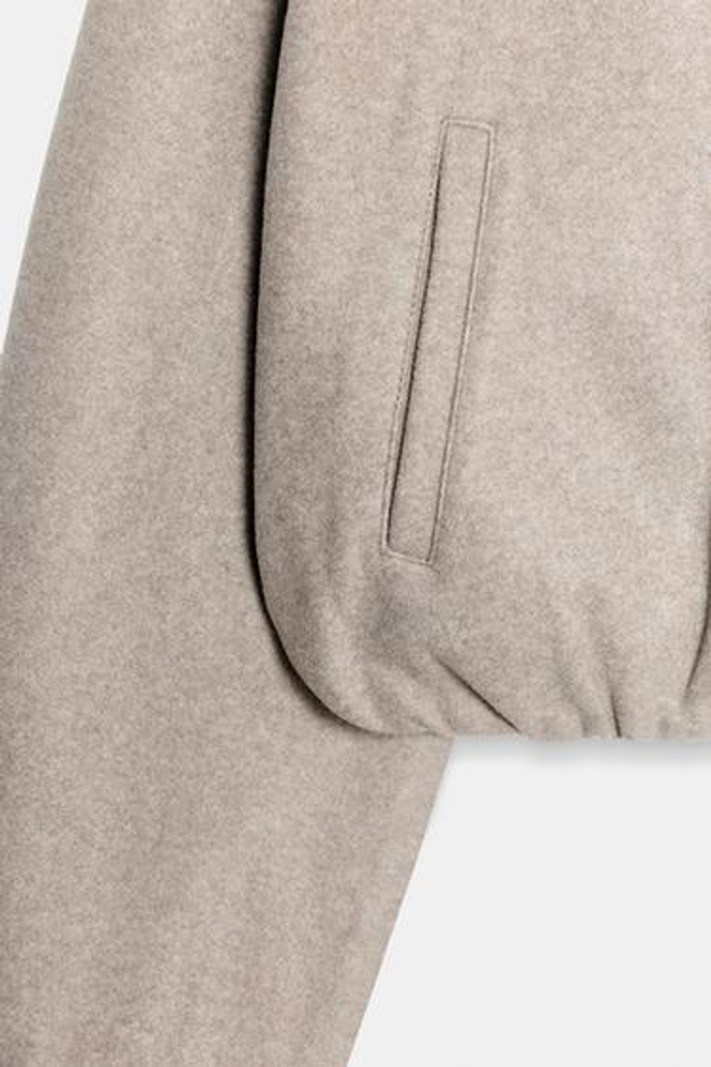 Мягкая куртка с капюшоном - ZARA