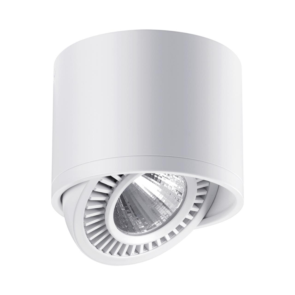 358813 OVER NT21 378 белый Светильник накладной светодиодный IP20 LED 18W 1600Лм 4000K 220V GESSO