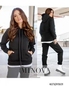 Костюм 8639-черный Minova