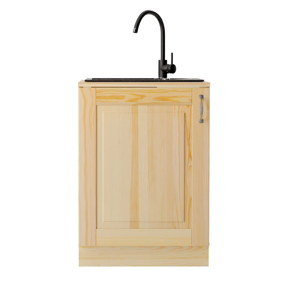 Кухонный модуль Венесуэла под мойку из массива сосны