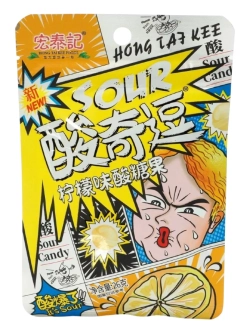 Супер кислая взрывная карамель Лимон 26 г * 20 шт