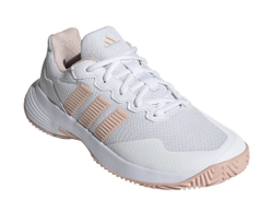 Женские теннисные кроссовки Adidas GameCourt 2 W - white/blue pink/white