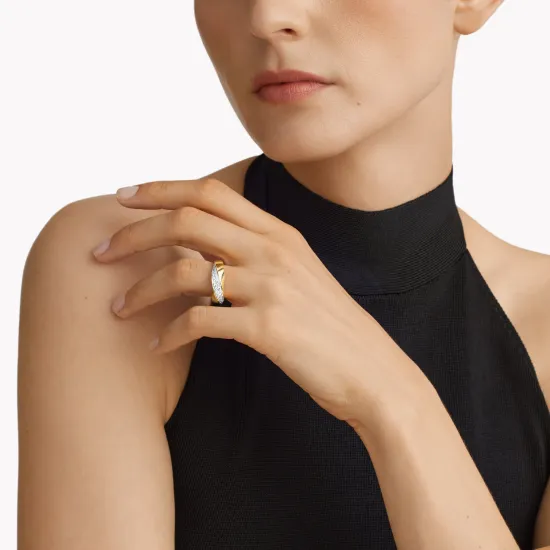 Кольцо Graff Spiral Diamond Ring с бриллиантами