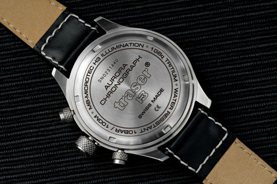 Наручные часы Traser Aurora Chronograph 106832 (кожа)