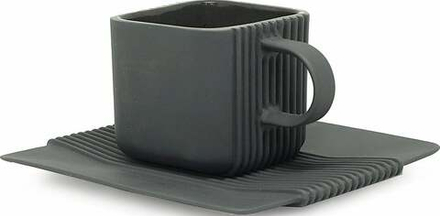 Чашка с блюдцем miel w Design Studio System, 100 мл, фарфор · арт. fabr 8002970B2CD27