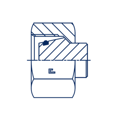 Заглушка VP DS25 (с гайкой и o-ring)
