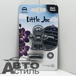 Ароматизатор на обдув Little Joe - Black Velvet (Черный бархат) - black EF0606