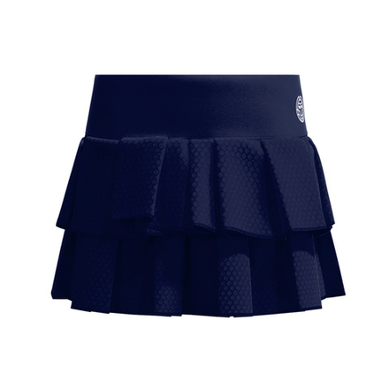ОДЕЖДА ДЛЯ ТЕННИСА Девочки, Юбка BIDI BADU CREW PLEATED JUNIOR SKORT .