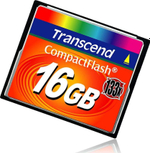 Карта памяти Transcend CompactFlash 133x (Type I) 16Gb