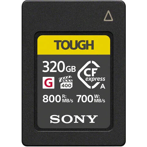 Sony CFexpress Type A 320GB Tough R800/W700 (CEAG320T)