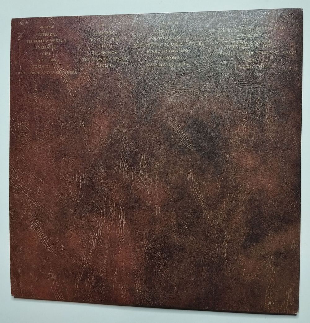 Винтажная виниловая пластинка LP The Beatles Love Songs 2LP (Japan 1977)