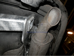 Фаркоп оцинкованный Galia C071A для Chrysler Grand Voyager 2008-, Dodge Caravan 2008-(паспорт и сертификат в комплекте)(без электрики)
