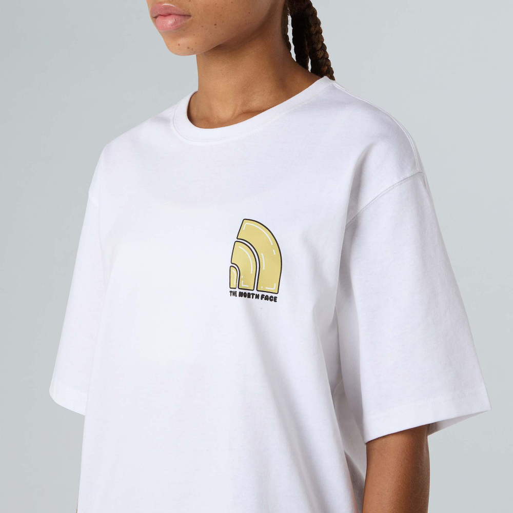 Футболка The North Face logo Bubble Unisex белая