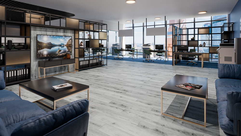 LVT-плитка Damy Floor 1536-2-LVT Дуб Альпийский