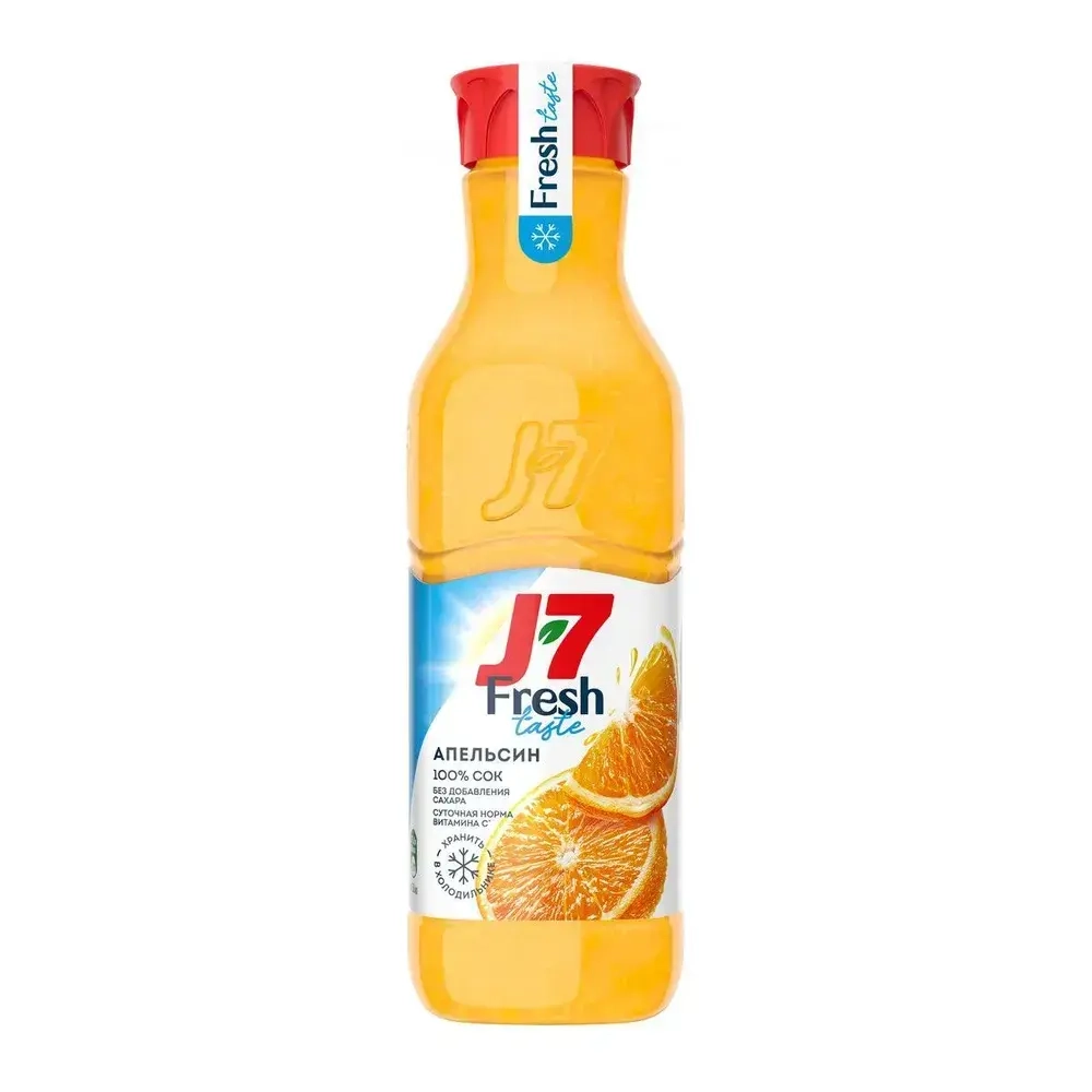 Сок охлажденный J7 Fresh Taste Апельсиновый, 0,85 л