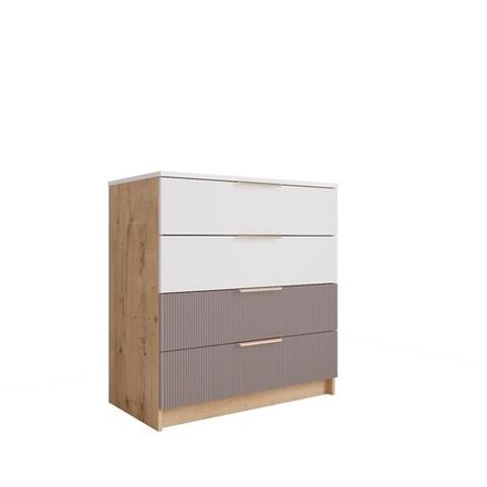 Комод 800 Лавис КМД 800.1 (Дуб бунратти/Грей софт)