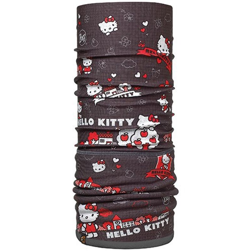 Шарф-труба трансформер детский Buff Hello Kitty Grid Grey Фото 1