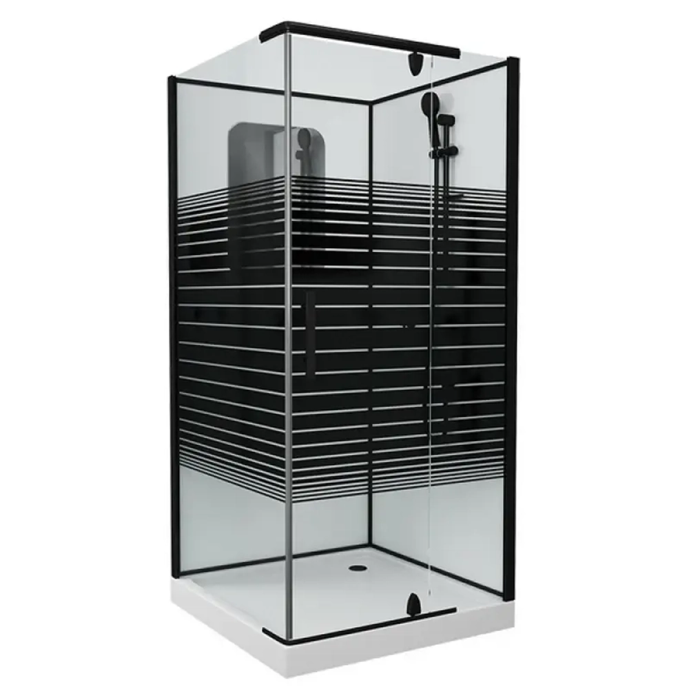 Душевая кабина Grossman Classic GR270QR (100х100х205) дверь распашная,4 места