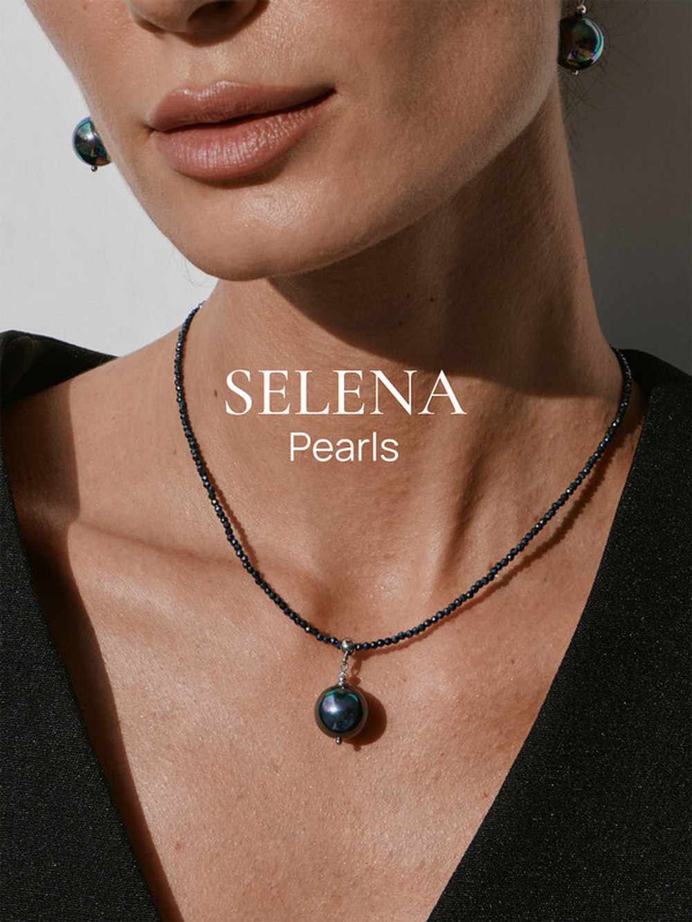 91003208 Колье Selena Pearls