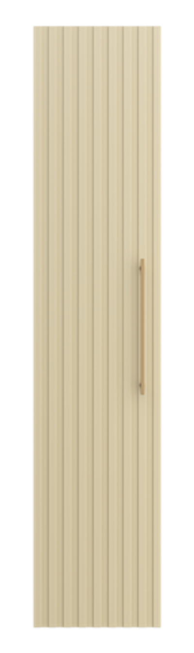 Шкаф - пенал Brevita Alicante 35 подвесной универсальный (капучино)