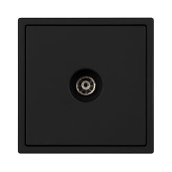 Механизм телевизионной розетки SCT-NOBE-MTV1-SFPL-BK (Arlight, Черный оникс) 054293