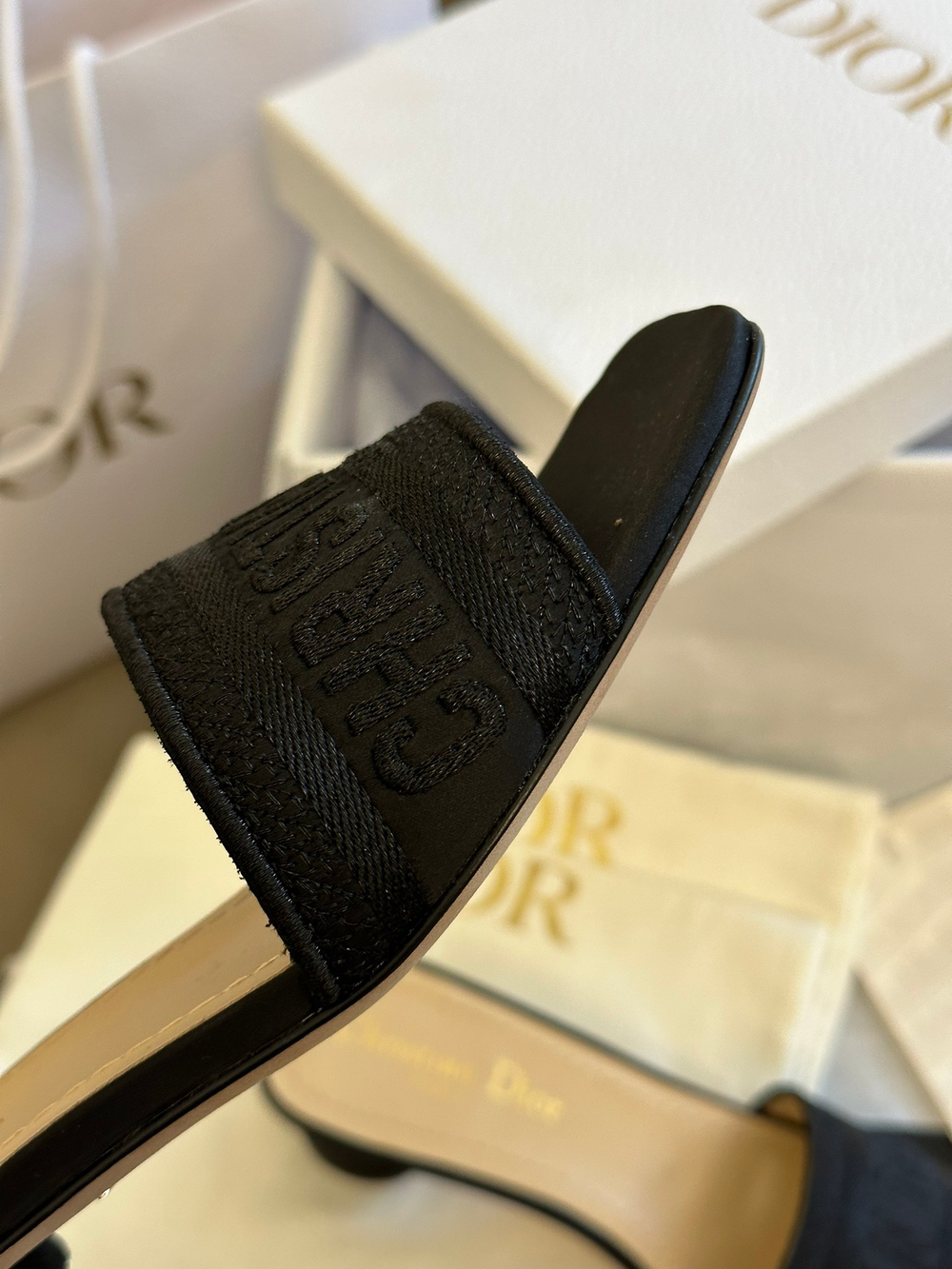 Christian Dior Dway Heeled Slide
