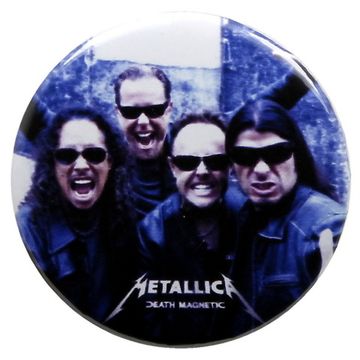 Значок Metallica Death Magnetic группа (351)