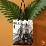Сумка шоппер с принтом Final Fantasy