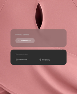 Oysho Лонгслив Comfortlux, светло-розовый