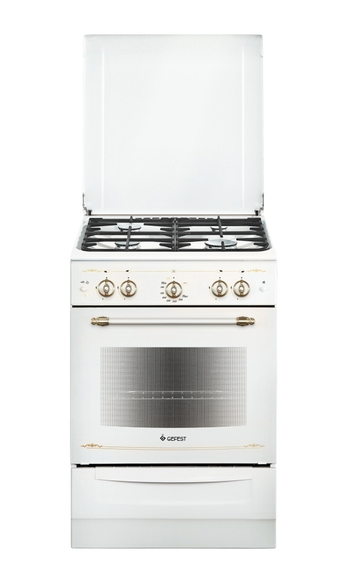 Плита газовая GEFEST 6100-02 0185 (бел. ретро)