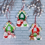 Подвеска Сandy «Сладкий домик» 10,8 см, в ассортименте