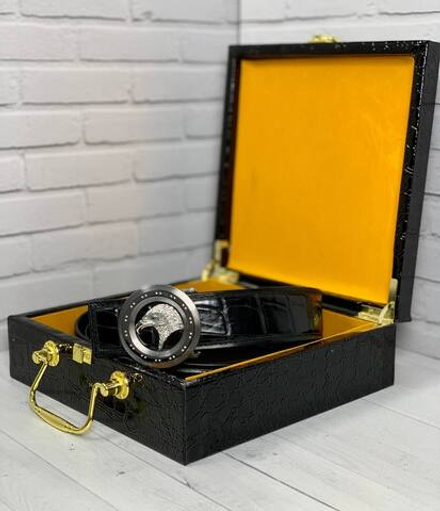 Ремень Stefano Ricci из кожи крокодила