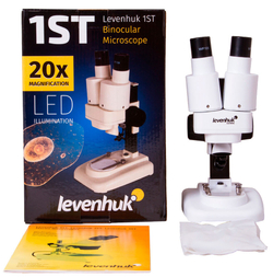 Микроскоп Levenhuk 1ST, бинокулярный - фото 4