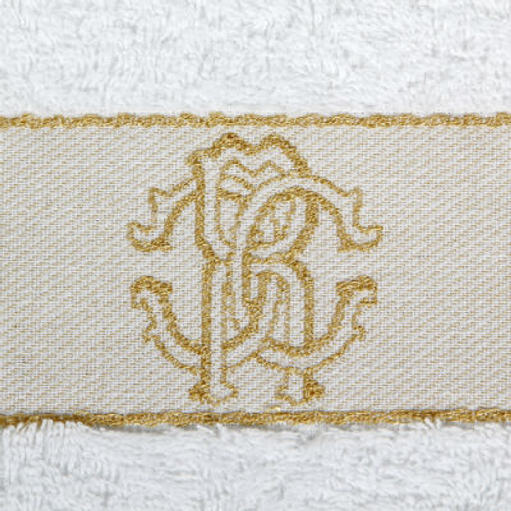 Набор полотенец 2 шт Roberto Cavalli Araldico белый