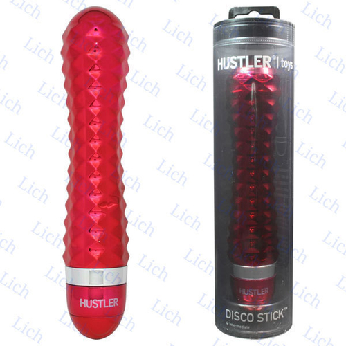 Семидюймовый вибратор алый DISCO STICK