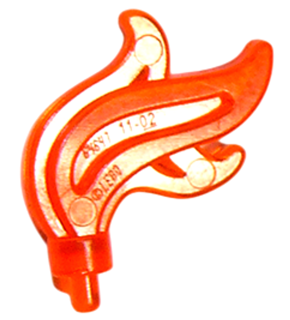 Перья/пламя 64647, Trans-Neon Orange