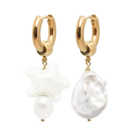 ZNOY Серьги LA PERLE с жемчугом